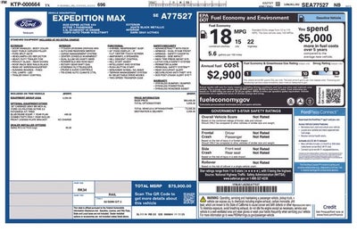 2025 Ford Expedition Max Active IN-SERVICE FCTP