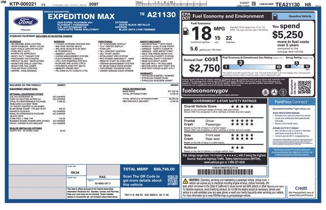2026 Ford Expedition Max Platinum