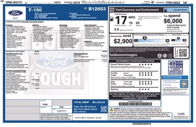 2026 Ford F-150 Tremor