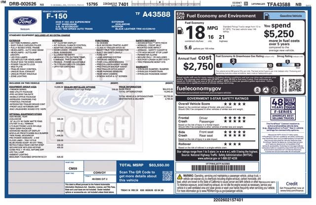 2026 Ford F-150 Tremor