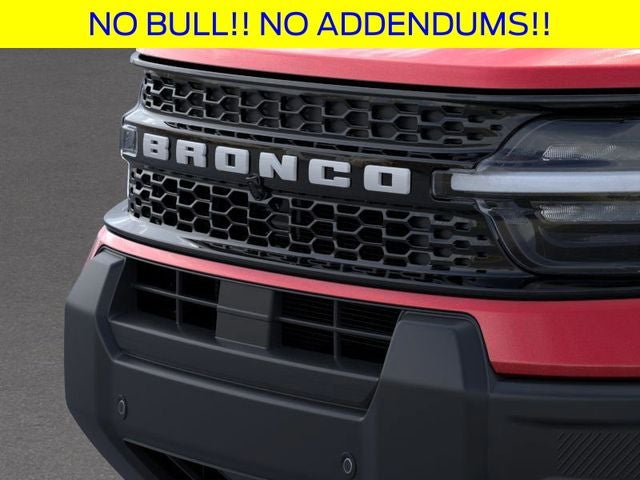 2025 Ford Bronco Sport Outer Banks Courtesy Vehicle