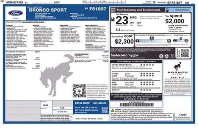 2025 Ford Bronco Sport Badlands IN-SERVICE FCTP
