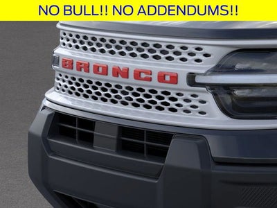 2025 Ford Bronco Sport Heritage IN-SERVICE FCTP