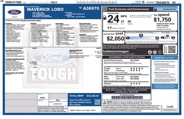 2026 Ford Maverick Lobo High