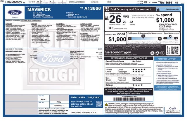 2026 Ford Maverick XL