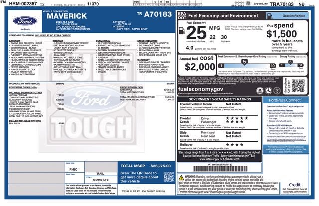 2026 Ford Maverick XLT