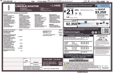 2026 Lincoln Aviator Reserve