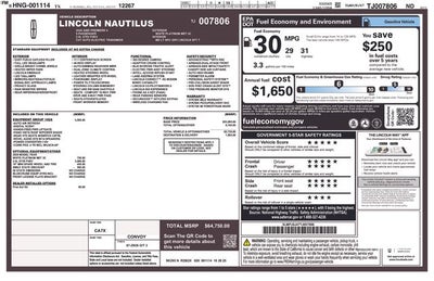 2026 Lincoln Nautilus Premiere