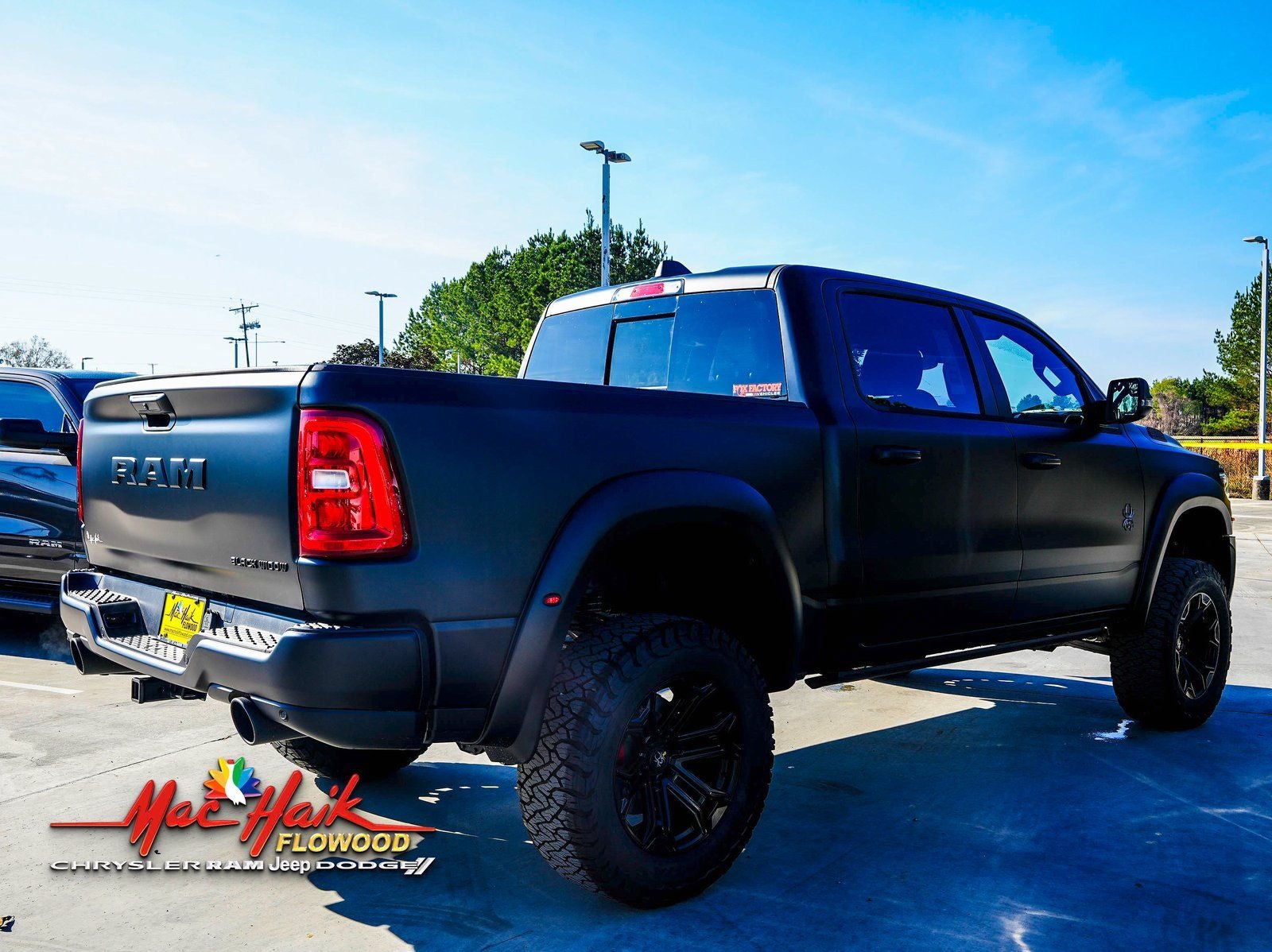2026 RAM 1500 Black Widow Upfit