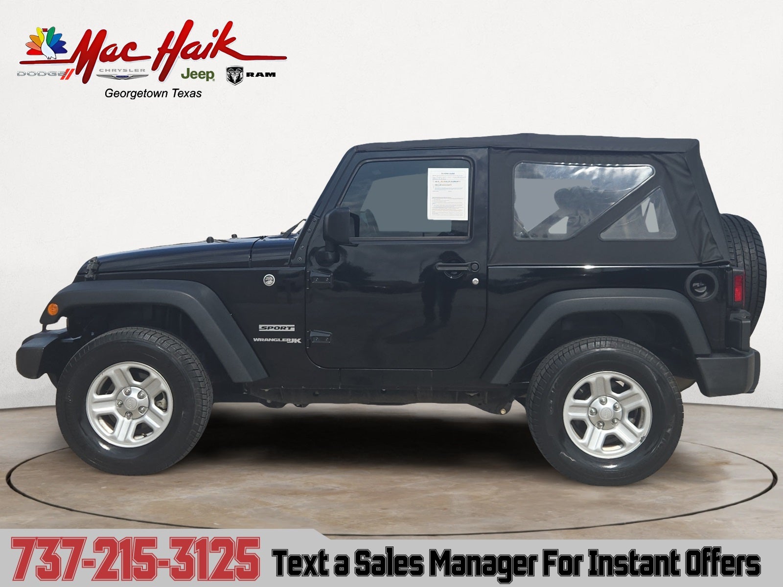 2018 Jeep Wrangler JK Sport