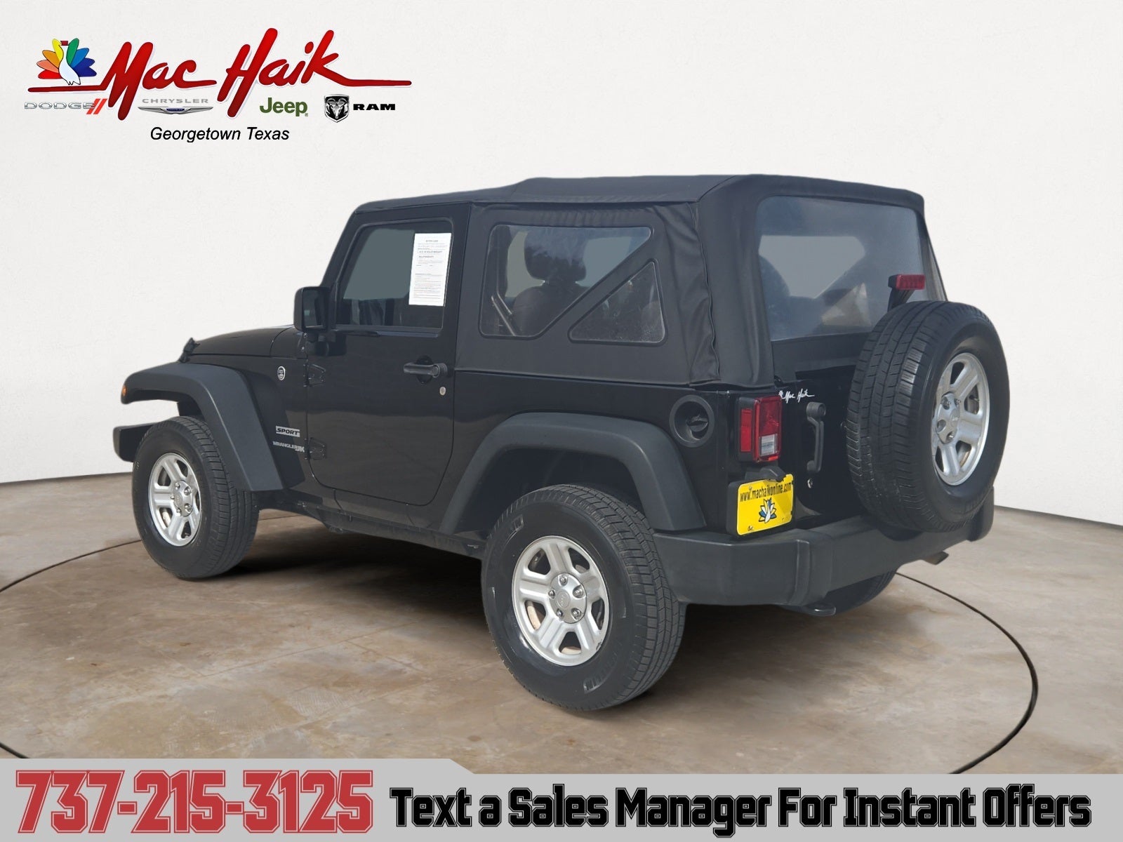 2018 Jeep Wrangler JK Sport