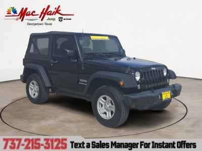 2018 Jeep Wrangler JK Sport