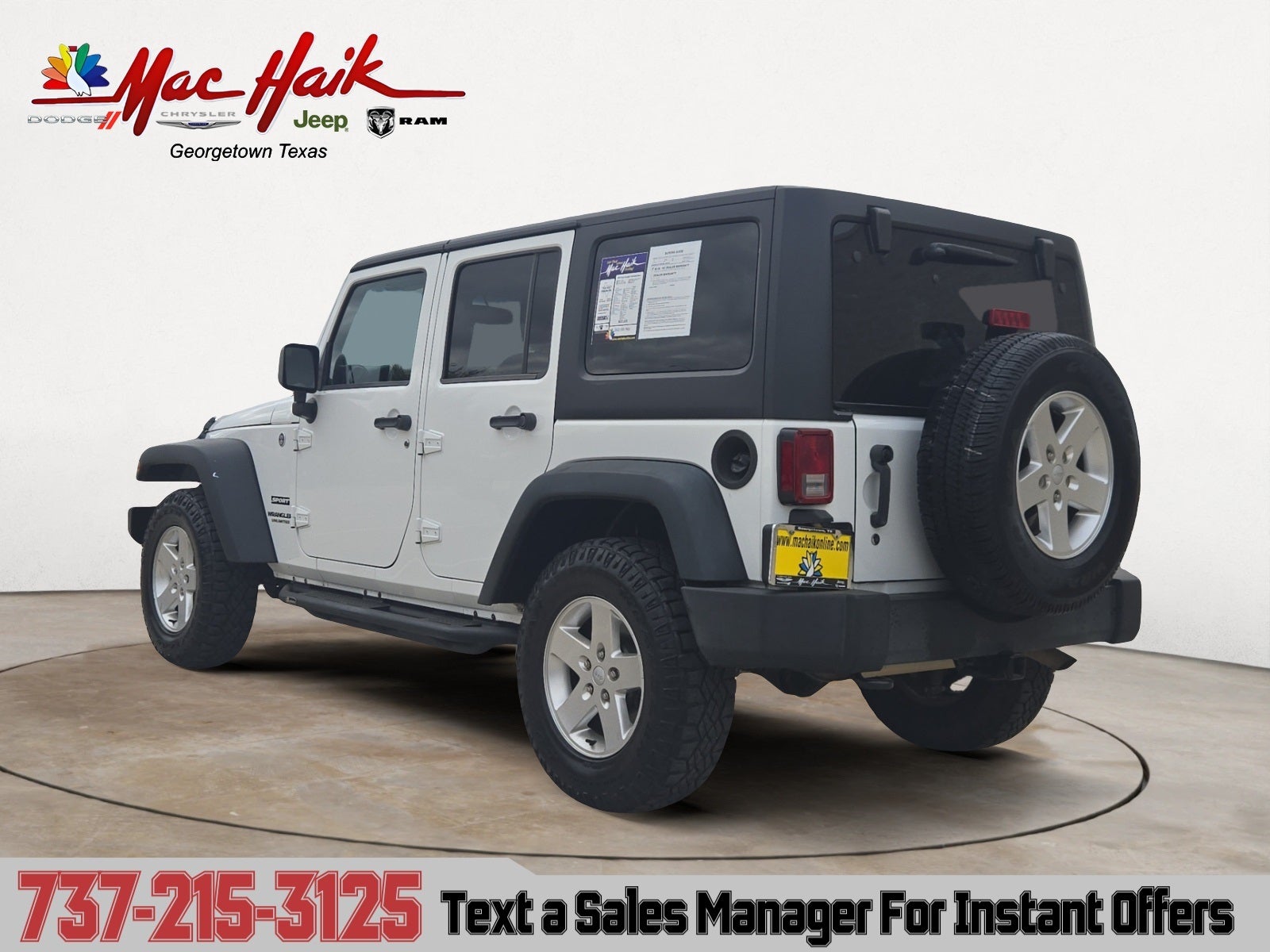 2013 Jeep Wrangler Unlimited Sport