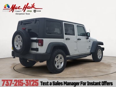 2013 Jeep Wrangler Unlimited Sport