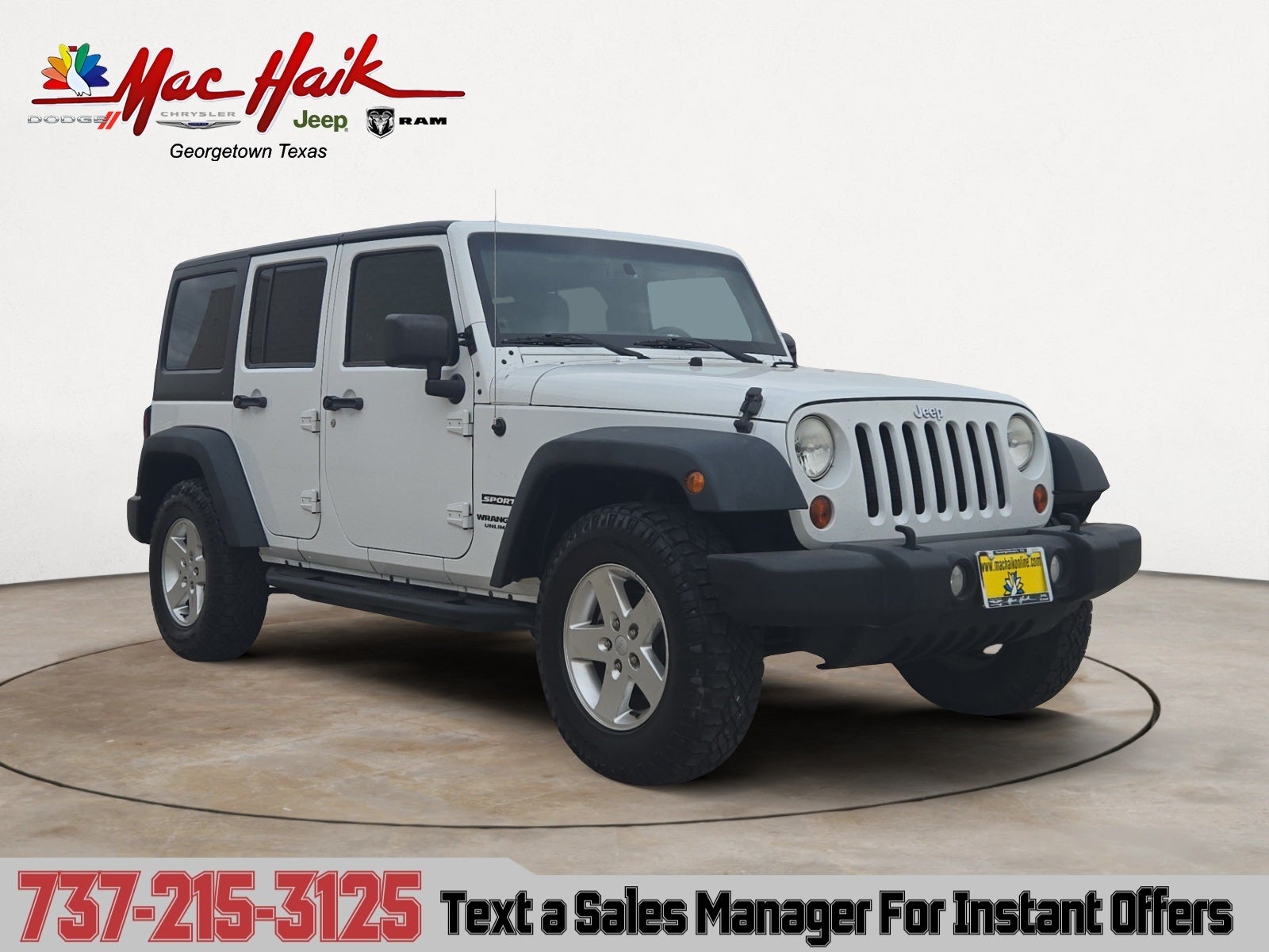 2013 Jeep Wrangler Unlimited Sport