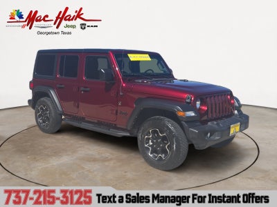 2021 Jeep Wrangler Unlimited Sport S