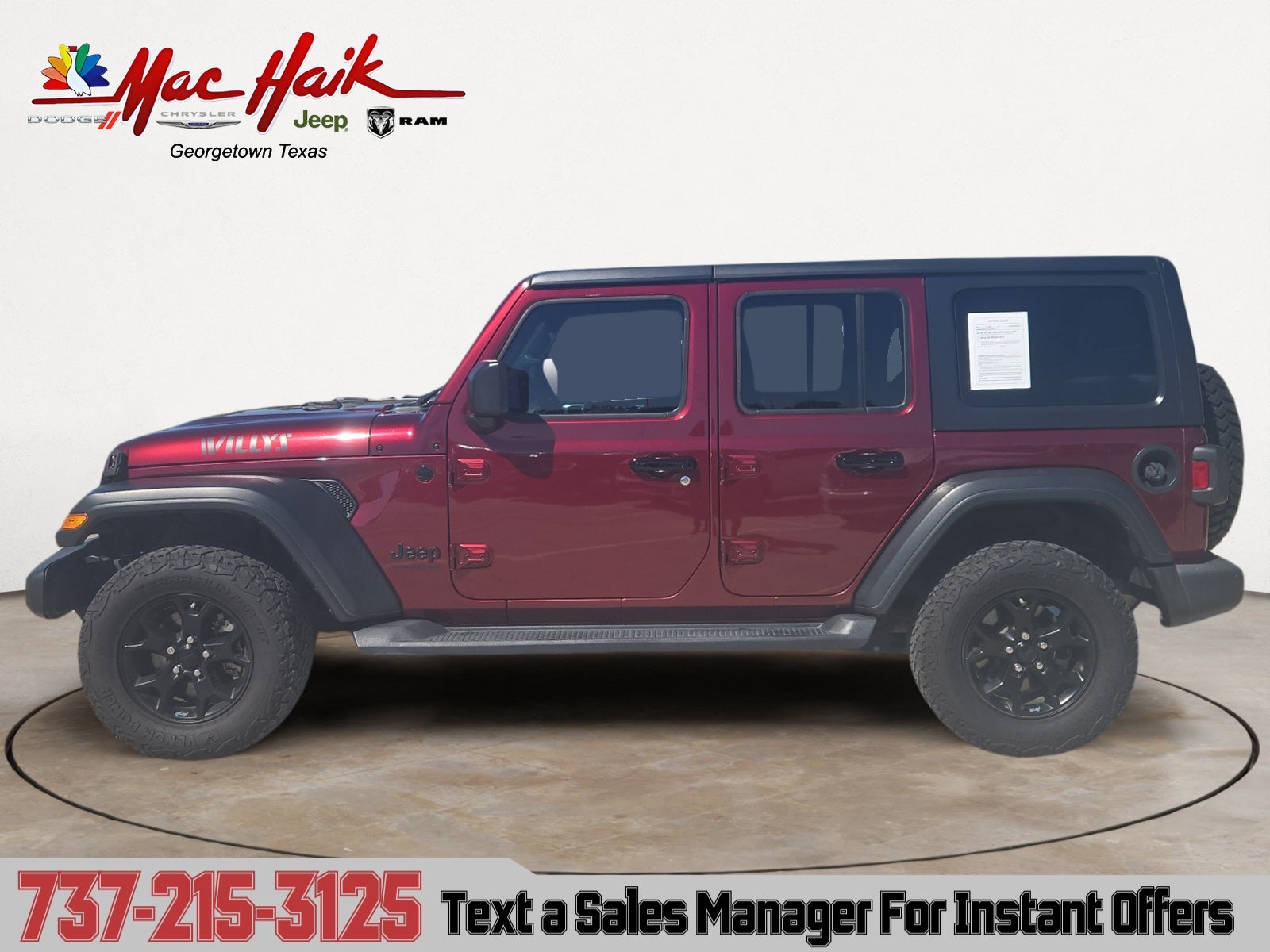 2021 Jeep Wrangler Unlimited Willys