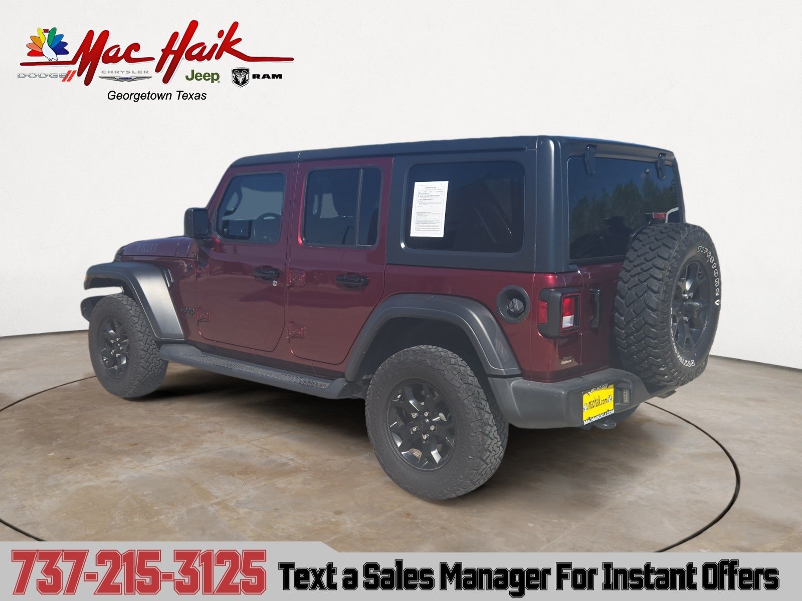 2021 Jeep Wrangler Unlimited Willys