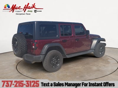 2021 Jeep Wrangler Unlimited Willys