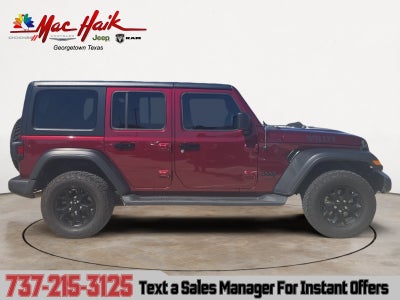 2021 Jeep Wrangler Unlimited Willys