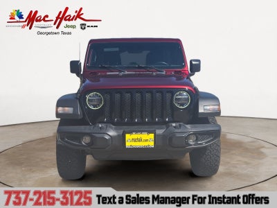 2021 Jeep Wrangler Unlimited Willys