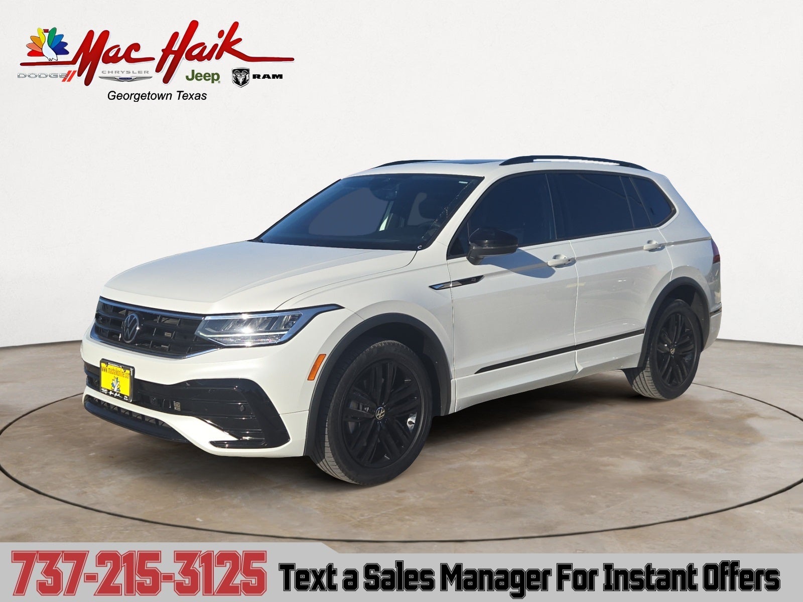 2022 Volkswagen Tiguan 2.0T SE R-Line Black