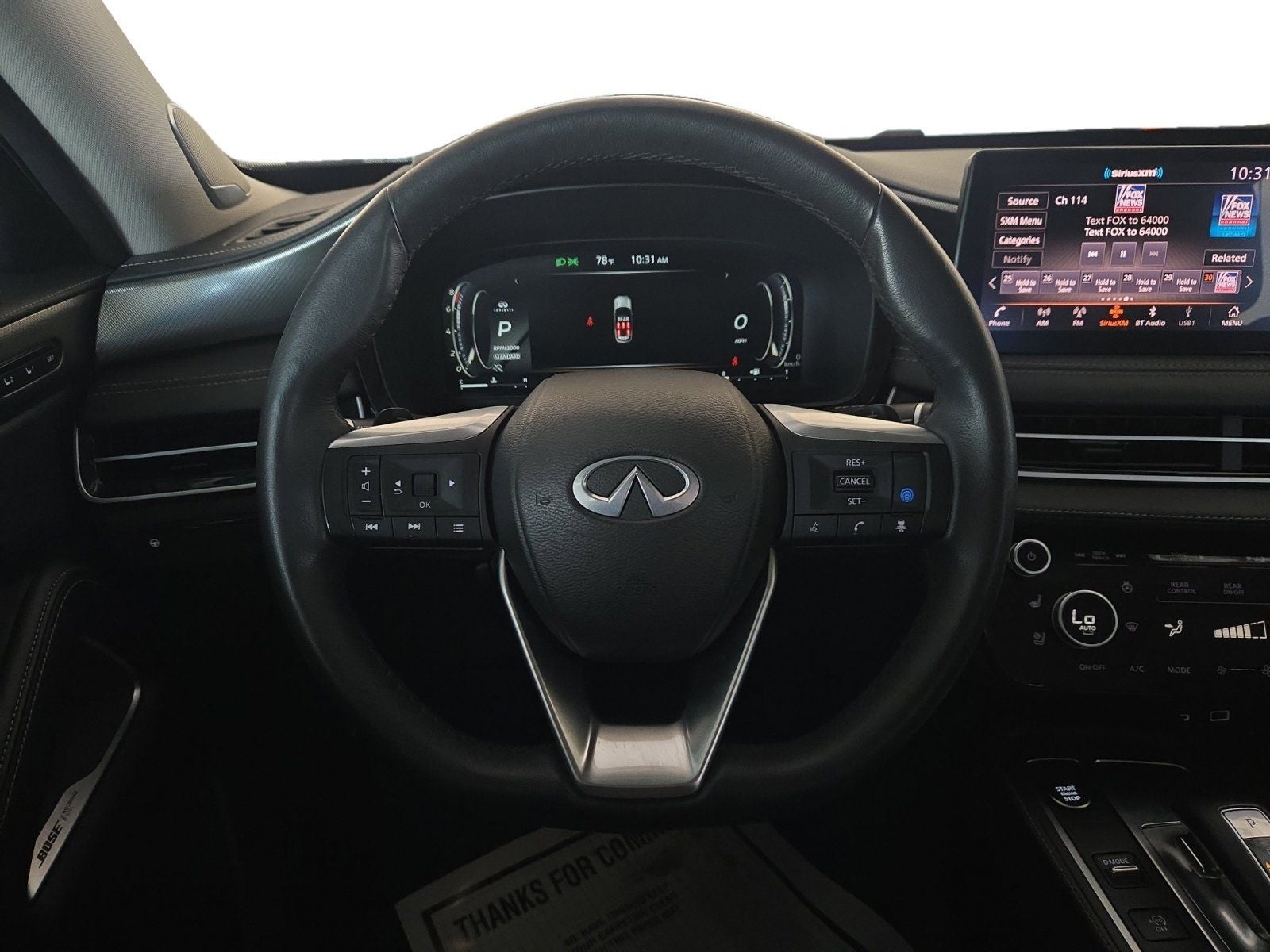 2024 INFINITI QX60 LUXE