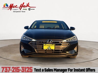 2019 Hyundai Elantra Limited