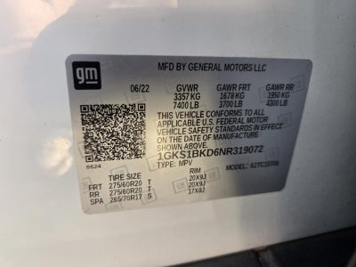 2022 GMC Yukon SLT