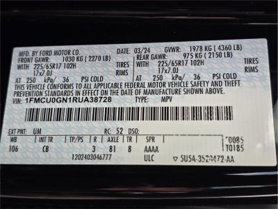 2024 Ford Escape Active
