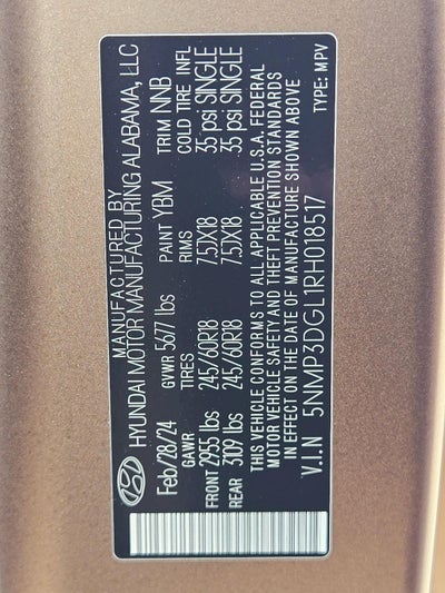 2024 Hyundai Santa Fe XRT