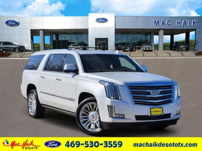 2017 Cadillac Escalade ESV Platinum Edition