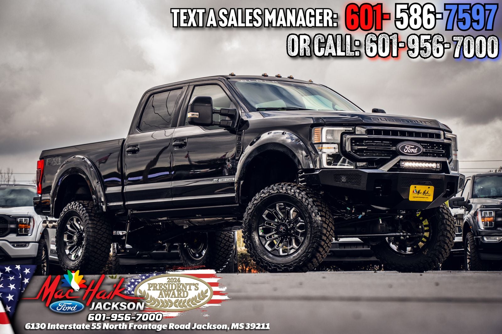 2022 Ford F-250SD BLACK WIDOW