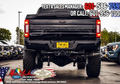 2022 Ford F-250SD BLACK WIDOW