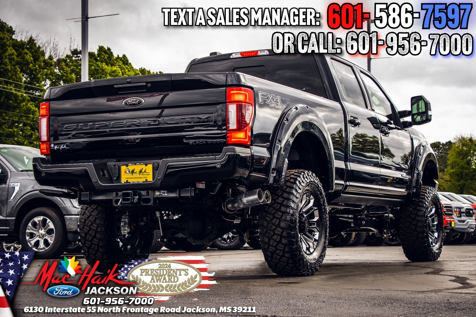 2022 Ford F-250SD BLACK WIDOW