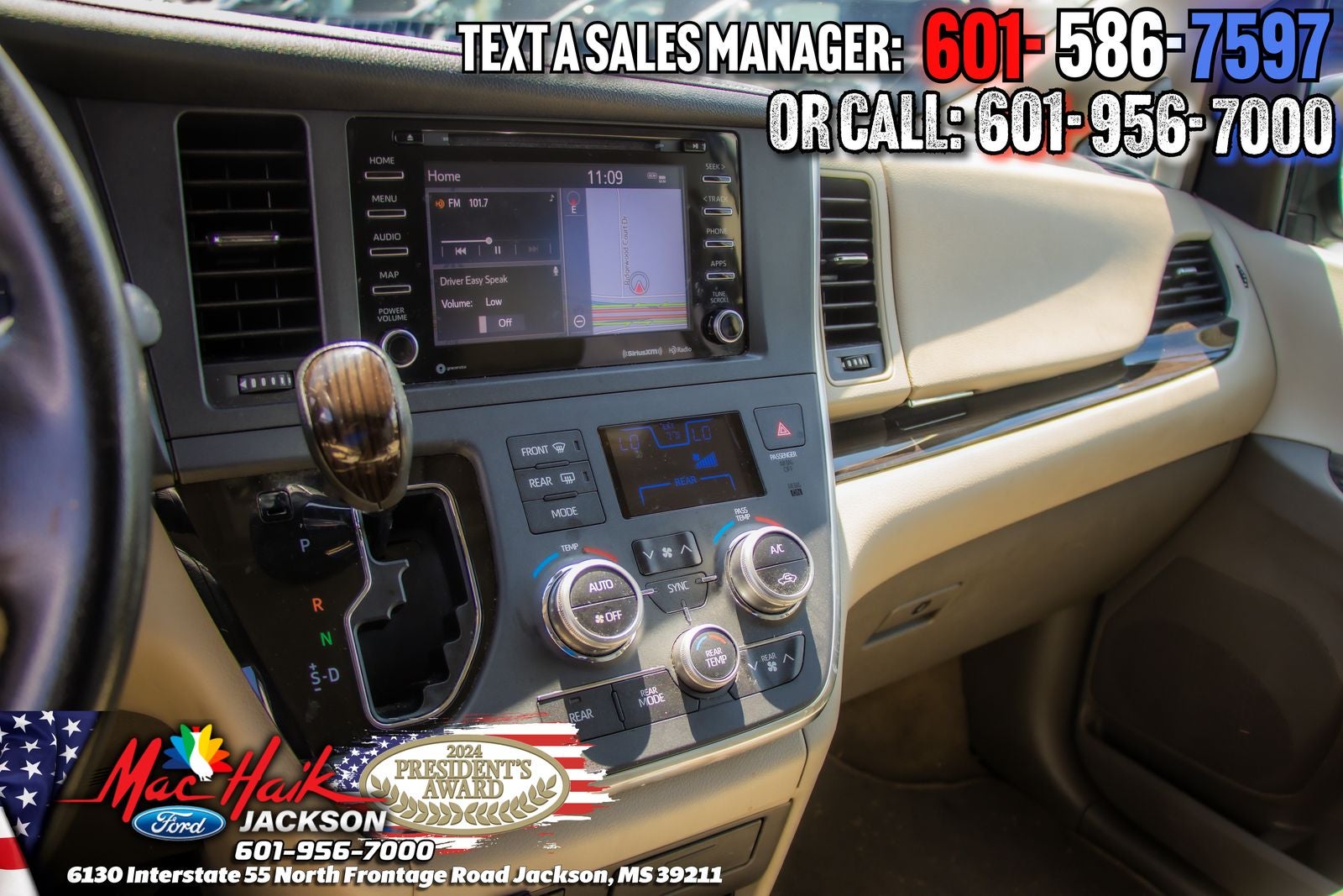 2019 Toyota Sienna XLE 8 Passenger