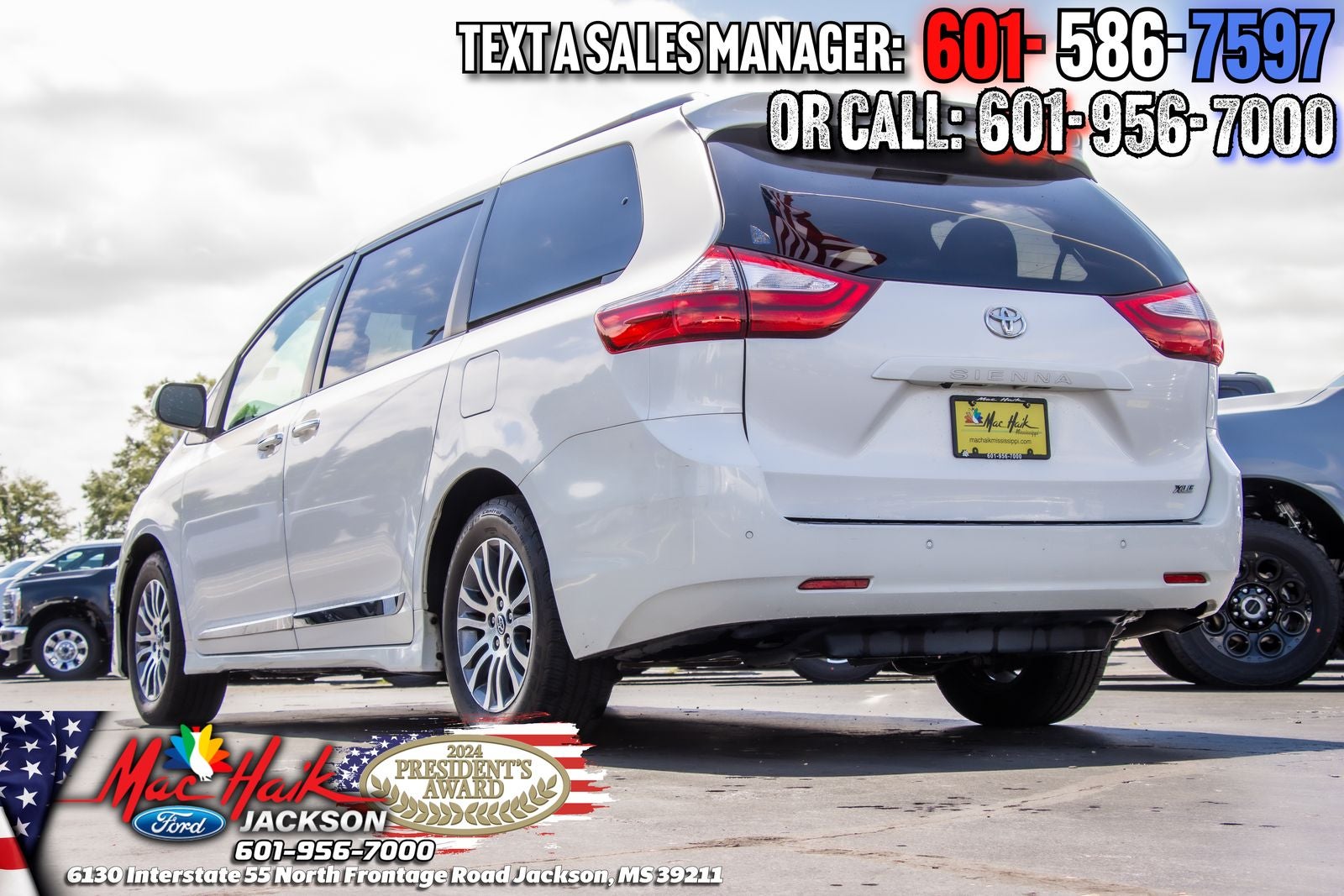 2019 Toyota Sienna XLE 8 Passenger