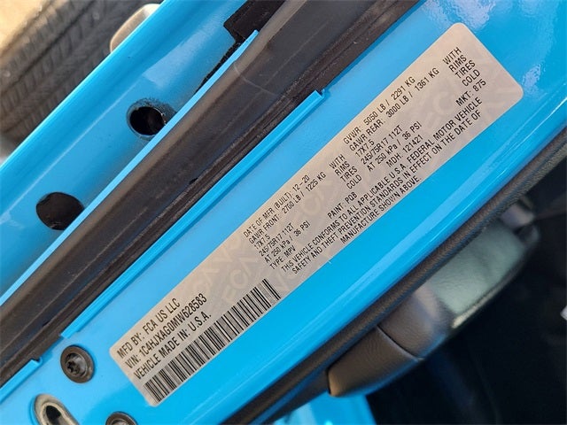 2021 Jeep Wrangler Sport S