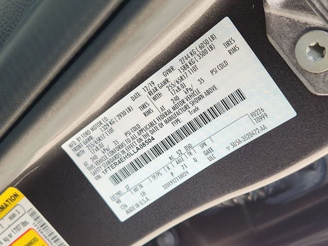 2020 Ford Ranger XLT