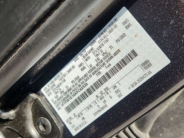 2019 Ford F-150 Lariat