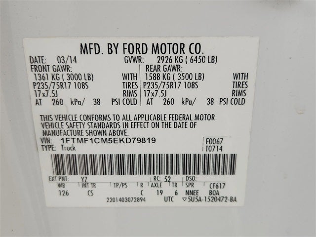 2014 Ford F-150 XL