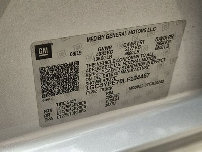 2020 Chevrolet Silverado 2500HD LTZ