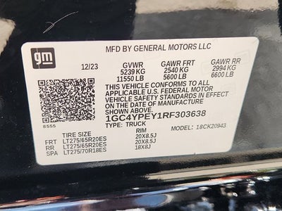 2024 Chevrolet Silverado 2500HD LTZ