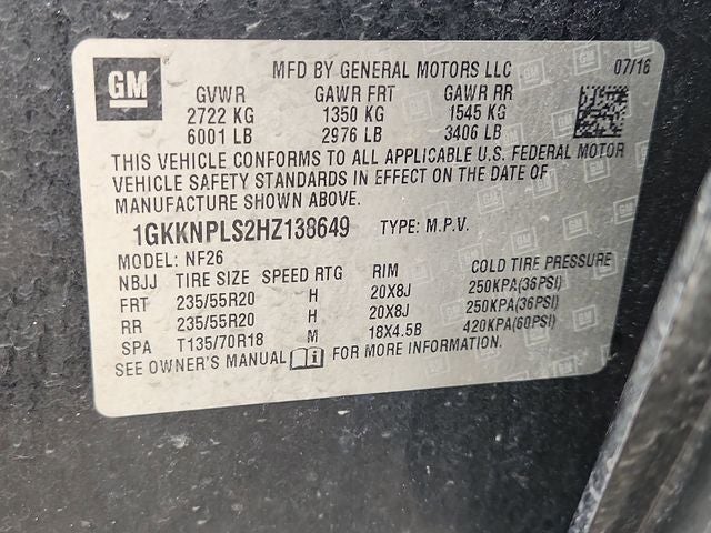 2017 GMC Acadia Denali