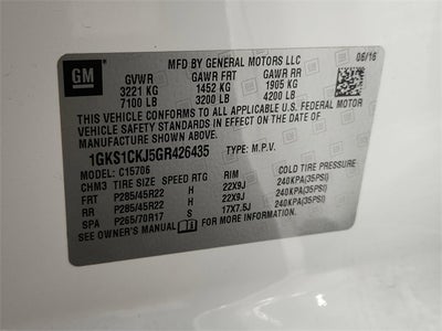 2016 GMC Yukon Denali