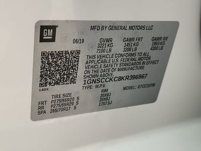 2019 Chevrolet Tahoe Premier