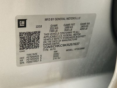 2019 Chevrolet Suburban LT