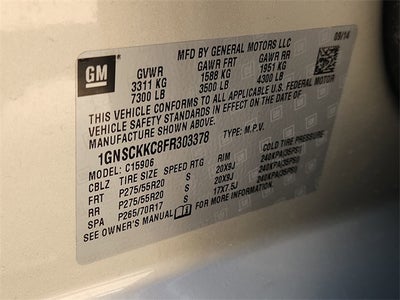 2015 Chevrolet Suburban LTZ