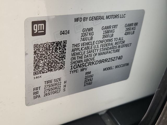 2024 Chevrolet Tahoe RST