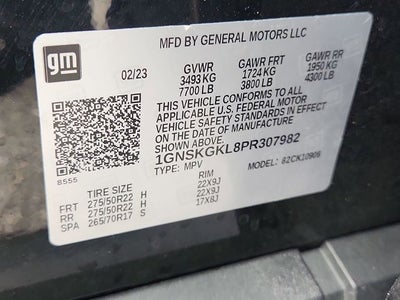 2023 Chevrolet Suburban High Country